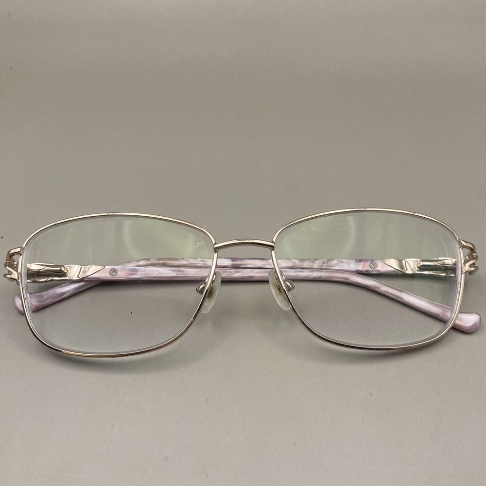 MARCHON TRES JOLIE 195 Rose Gold 195 770 55 16 140 Eyeglasses Frames Only